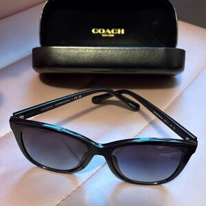 Coach Black and Gray Sunglasses
